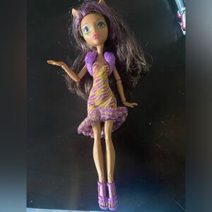 monster high doll clawdeen wolf